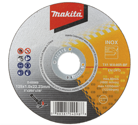 Makita D-65969 50-pak 125x1,0mm skæreskiver 