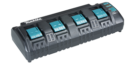 Makita LXT 14,4-18V 4-Port oplader 