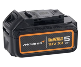 Dewalt 18V Batteri LI-ION 5,0 Ah SLIDE-IN DCB184 McLaren spec. edition
