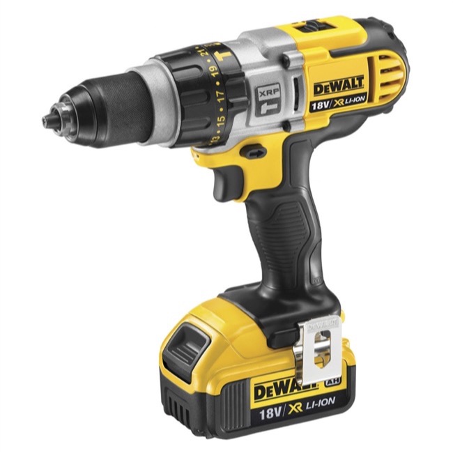 Dewalt  Slagboremaskine 18V DCD985P2 / P  Kit 5.0A Slide IN XR