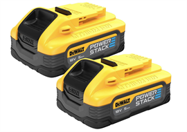 Dewalt 18V Powerstack batteri 5,0ah 2-pak DCBP518H2-XJ