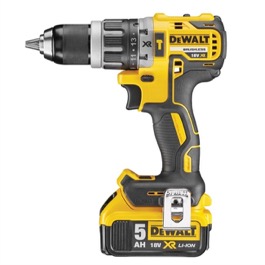 DeWALT Slagbore /skruemaskine Kulløs 18V 5.0Ah DCD796