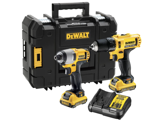 Dewalt 12V Li-Ion 2 dels 2,0ah T-stack 