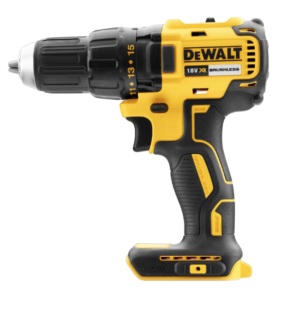 Dewalt 18V XR kulfri Bore/skruemaskine DCD777N , løs enhed 