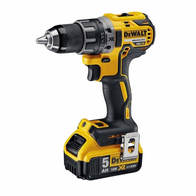 DeWALT DCD791P2 Bore/skruemaskine Kulløs 18V XR kit 5.0ah