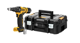 DeWalt 18V XR Blindnittepistol DCF403NT, løs enhed i kuffert