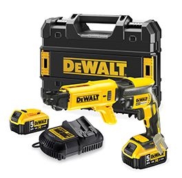 Dewalt skrueautomat kulløs 18v Li-ion XR, kit med 5.0ah batterier