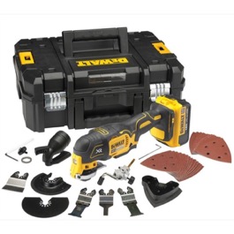 Dewalt Multicutter DCS355P2  18V kit m. 35 dele