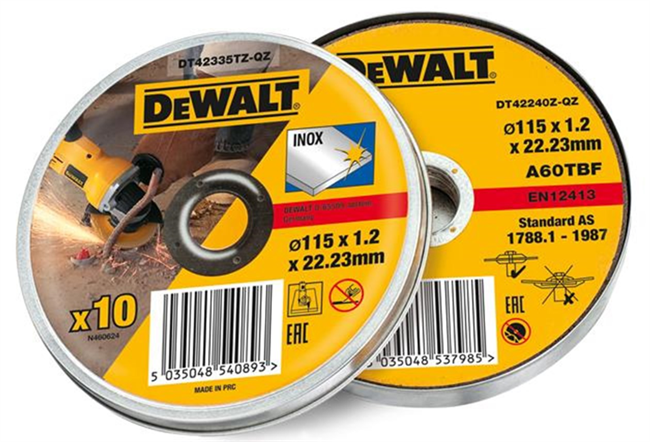 Dewalt skæreskive til vinkelsliber DT42335T ø115mm 10-pak.