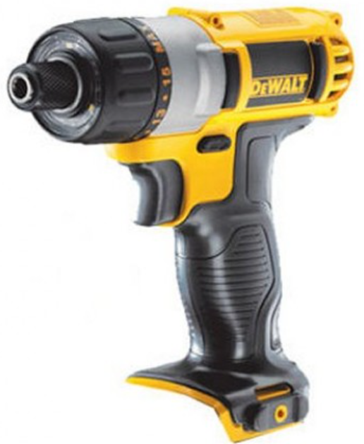 Forekomme Have en picnic Vi ses Dewalt 10.8V Li-Ion Akku skruemaskine DCF610, Løs enhed