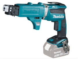 Makita DFS452ZJX2 LXT 18V Li-Ion skruemaskine, Løs enhed med forsats.