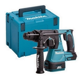 Makita LXT 18V Kulløs Borehammer DHR242ZJ , Løs enhed i kuffert