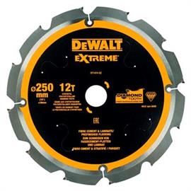 Dewalt  klinge 250mm x 30mm x 12T DT1474-QZ