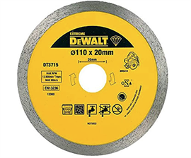 Dewalt DT3715 diamant klinge 110mm 