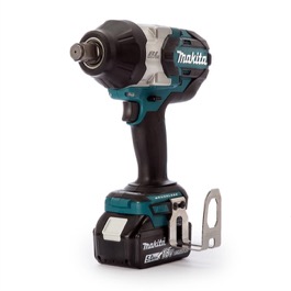 Makita DTW1001RTJ Kulløs 3/4" Slagnøgle kit m. 2 x 5.0 Ah 