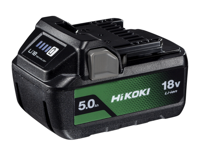 Hikoki 18V 5.0A Li-Ion batteri Slide In BSL1850MA