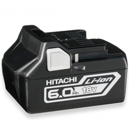 Hitachi 18V 6.0A Li-Ion batteri Slide In BSL1860