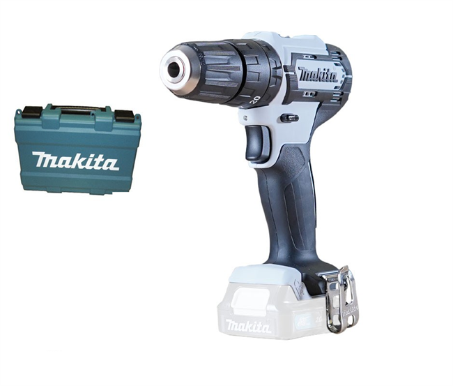 Makita HP333DZW Li-Ion 12 V slag/boremaskine, løs enhed i kuffert