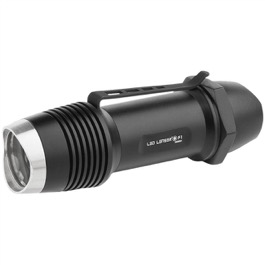 LED LENSER® F1 LED  microproc. styret 400 Lumen! GIFT BOX