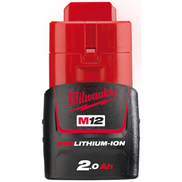 Milwaukee 12V Li-Ion batteri M12 serien 2.0Ah M12B2