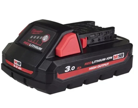 Milwaukee batteri  HIGH OUTPUT 18v  3.0ah Li-Ion M18 serien M18HB3