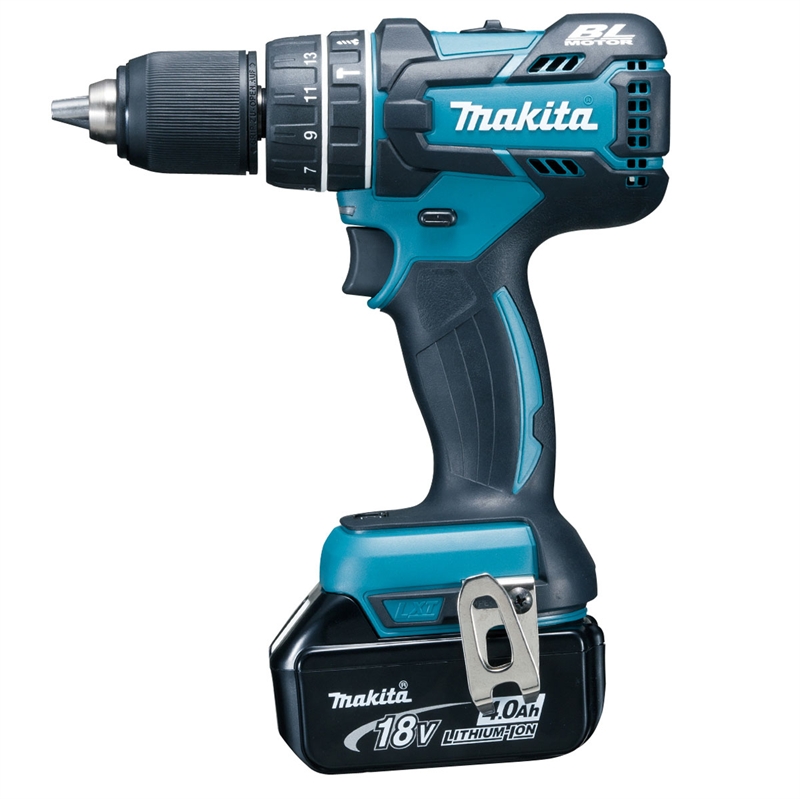 Makita DHP480RF1E 18V / 3.0Ah Brushless Li-Ion slagbore/bore/skrue