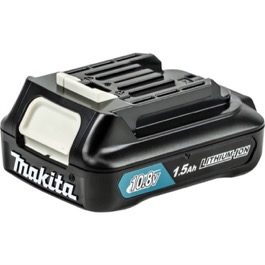 Makita BL1015 10,8V / 12V Li-ion batteri 1.5 Ah til Slide-in