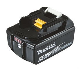 Makita LXT 18V 6.0 Ah  BL1860B Ion Batteri m. indikator  197423-2 