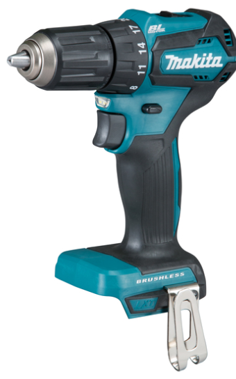 elleve Hykler Broderskab Makita DDF483 18V Kulløs Li-Ion Bore/skrue maskine, Løs enhed