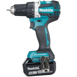 Makita DDF484RT1J 18V / 5.0Ah Brushless  Li-Ion Bore / skruemaskine sæt