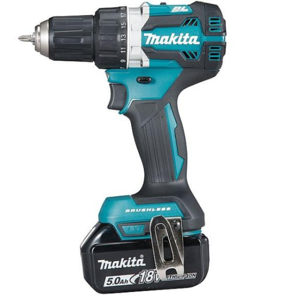 Makita DDF484RT1J 18V / 5.0Ah Brushless  Li-Ion Bore / skruemaskine sæt