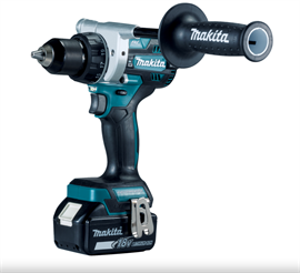 Makita DDF486 18V Li-Ion KULLØS bore/skruemaskine, 6ah kit