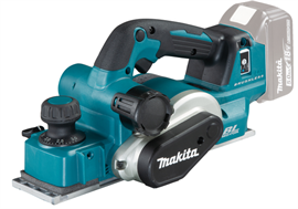 Makita 18V Li-Ion Kulløs Fals Høvl DKP181Z, løs enhed