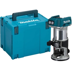 Makita Enhåndsfræser 18V DRT50ZJ, løs enhed i Makpac