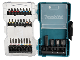 Makita 28-dels bitsæt m. magnettoppe E-07048