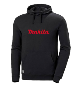 Makita MAK98PPHL Helly Hansen Sort Hættetrøje str. L