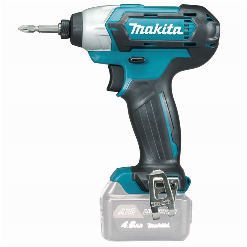 lukker Energize kuffert Makita TD110DZ Li-Ion 10,8V slag-skruemaskine, løs enhed