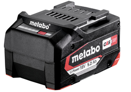 Metabo 18V Li-Ion Batteri 5.2 Ah Extreme (slideIn)