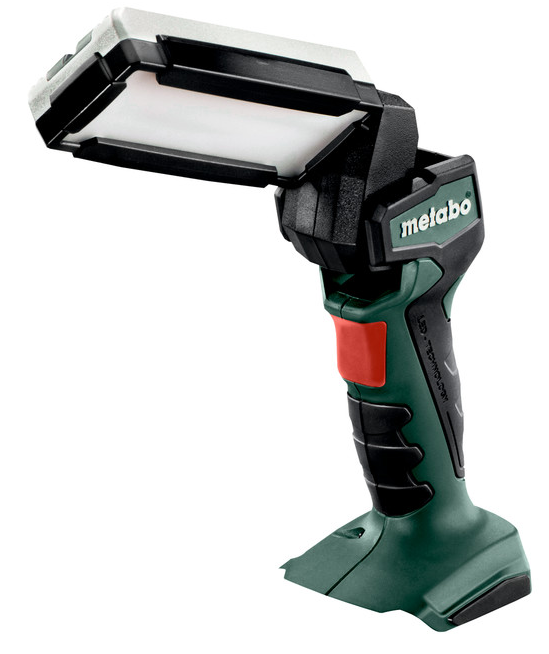 Metabo SLA 14,4v-18v LED håndlampe, løs enhed uden batteri og lader.