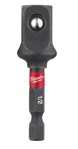 Milwaukee adapter 1/4" til 1/2"
