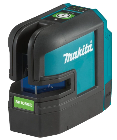 Makita krydslinjelaser med grøn laser, SK106GDZ