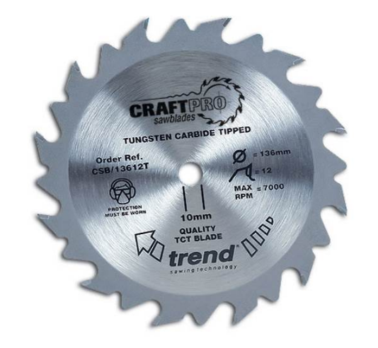 Trend CSB/16524TC 165mm x 15.88mm x 24T Savklinge