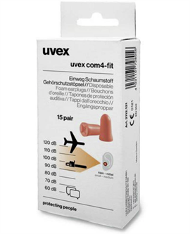 UVEX Com4-fit 15stk. ørepropper