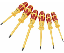 WERA 1060 i/1062 i/6 Kraftform VDE skruetrækker sæt